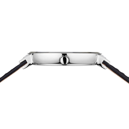 Bering Classic 10135-4025 Damenuhr • Kratzfestes Saphirglas • Feines Milanaise-Armband