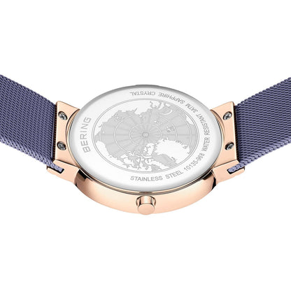 Bering Classic 10135-968 Ladies' Watch • Scratch-resistant sapphire crystal • Fine Milanese bracelet