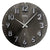 AMS Wall Clock 32 cm Ø Metal • Precise Radio-Controlled Movement • Modern Design