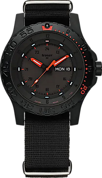 Traser P66 104147 Herrenuhr • Trigalight H3 • Swiss Made