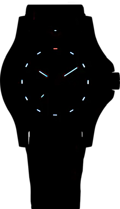 Traser P66 Red Combat 104148 Herrenuhr • Trigalight H3 • Swiss Made
