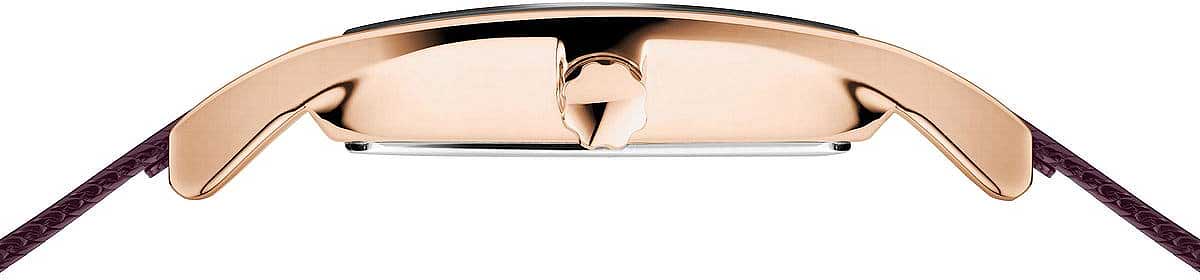 Bering Classic 10426-262-S Damenuhr • Kratzfestes Saphirglas • Braunes Perlmutt