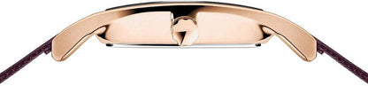 Bering Classic 10426-262-S Damenuhr • Kratzfestes Saphirglas • Braunes Perlmutt