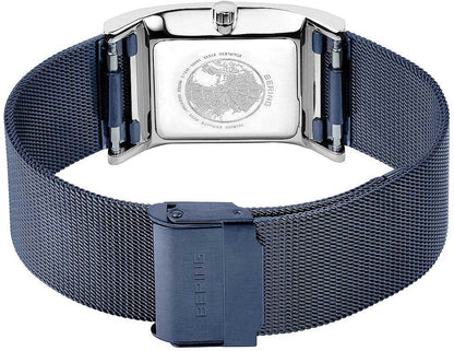 Bering Classic 10426-398-S Damenuhr • Kratzfestes Saphirglas • Feines Milanaise-Armband