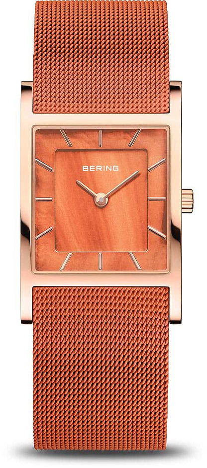 Bering Classic 10426-565-S Damenuhr • Kratzfestes Saphirglas • Milanaise-Armband