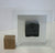 AMS Tischuhr 16x19x4 cm Glas • Präzises Quarzuhrwerk • Modernes Design