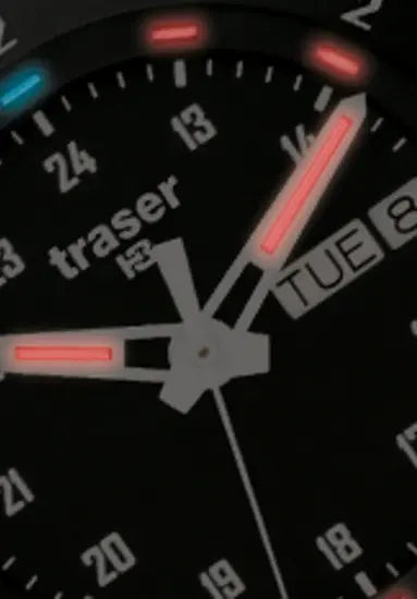 Traser P66 Tactical Mission 104637 Men's Watch • Trigalight • Sapphire Crystal