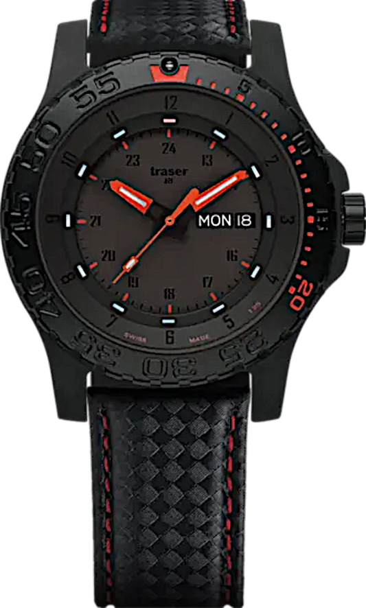 Herrenuhr - Serie: P66 Red Combat - Traser Modell: 105502