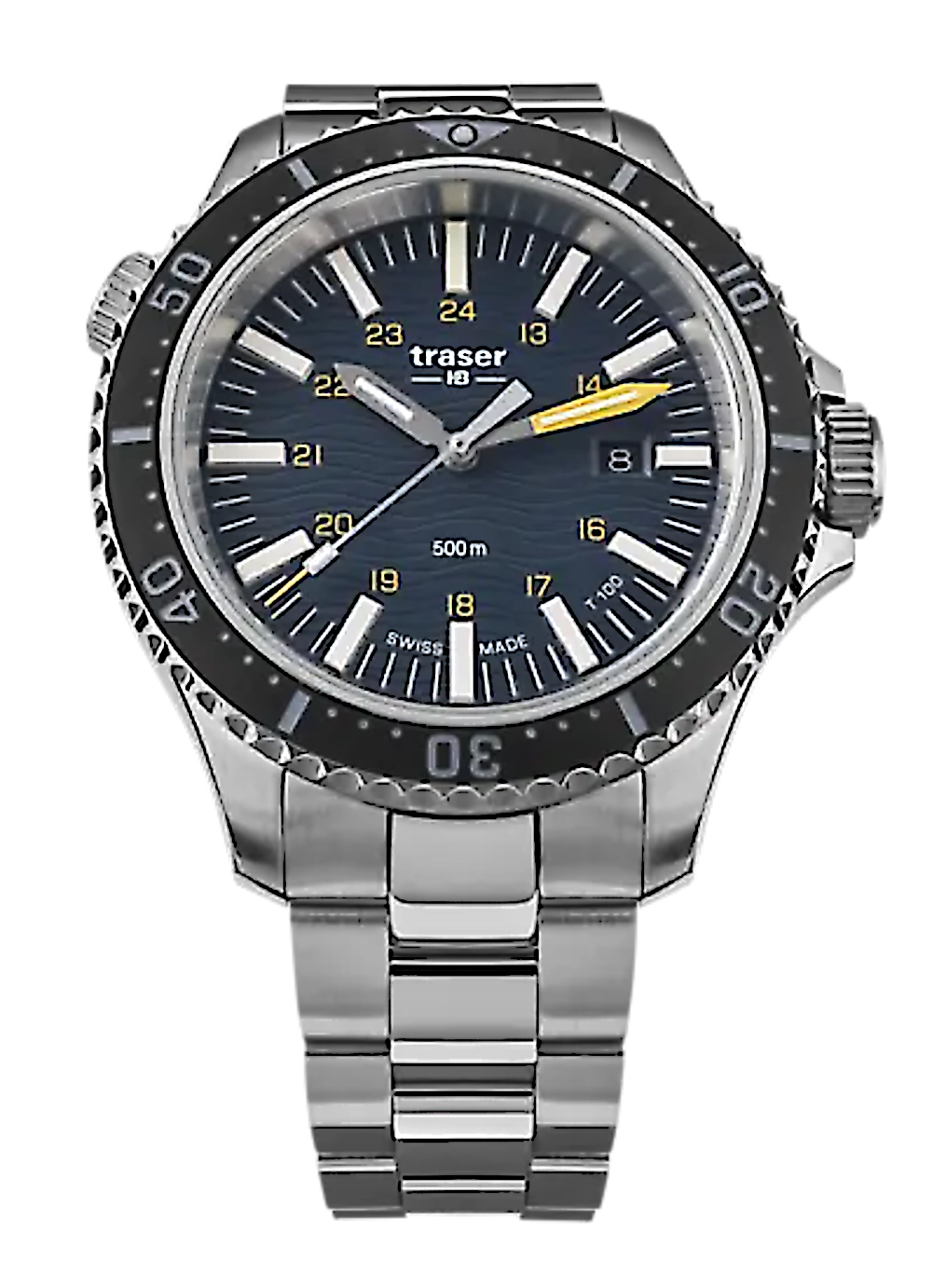 Traser P67 Diver T100 Blue 109372 Herrenuhr • Trigalight • 50 bar