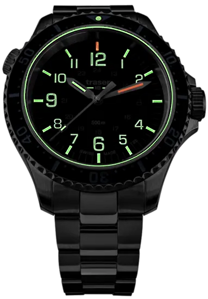 Traser P67 Diver 109373 Herrenuhr • Trigalight • 50 bar