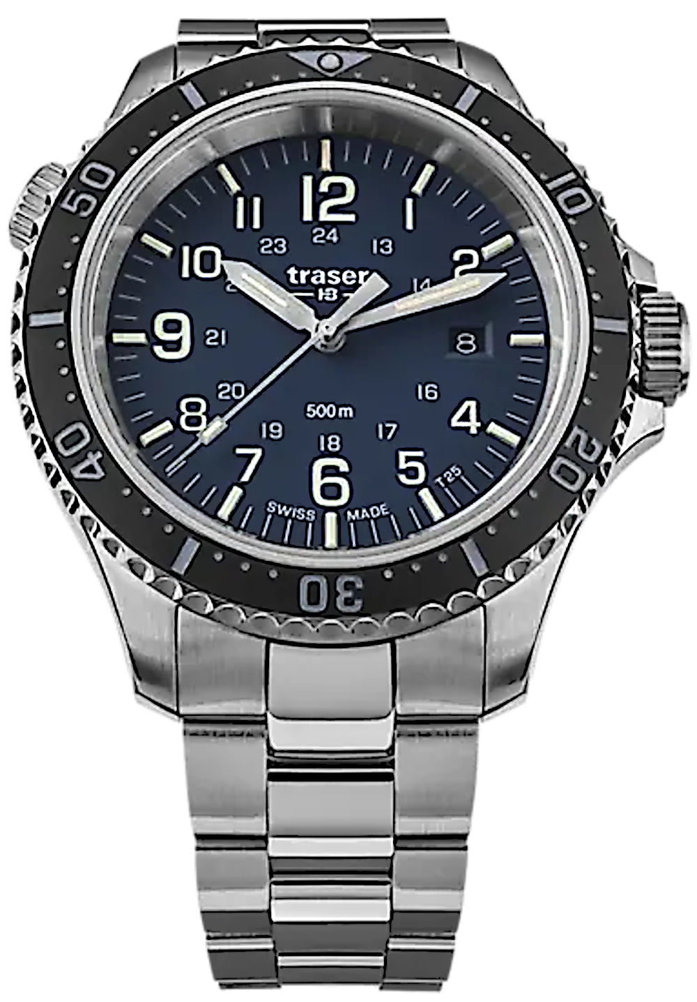 Traser P67 Diver 109373 Herrenuhr • Trigalight • 50 bar