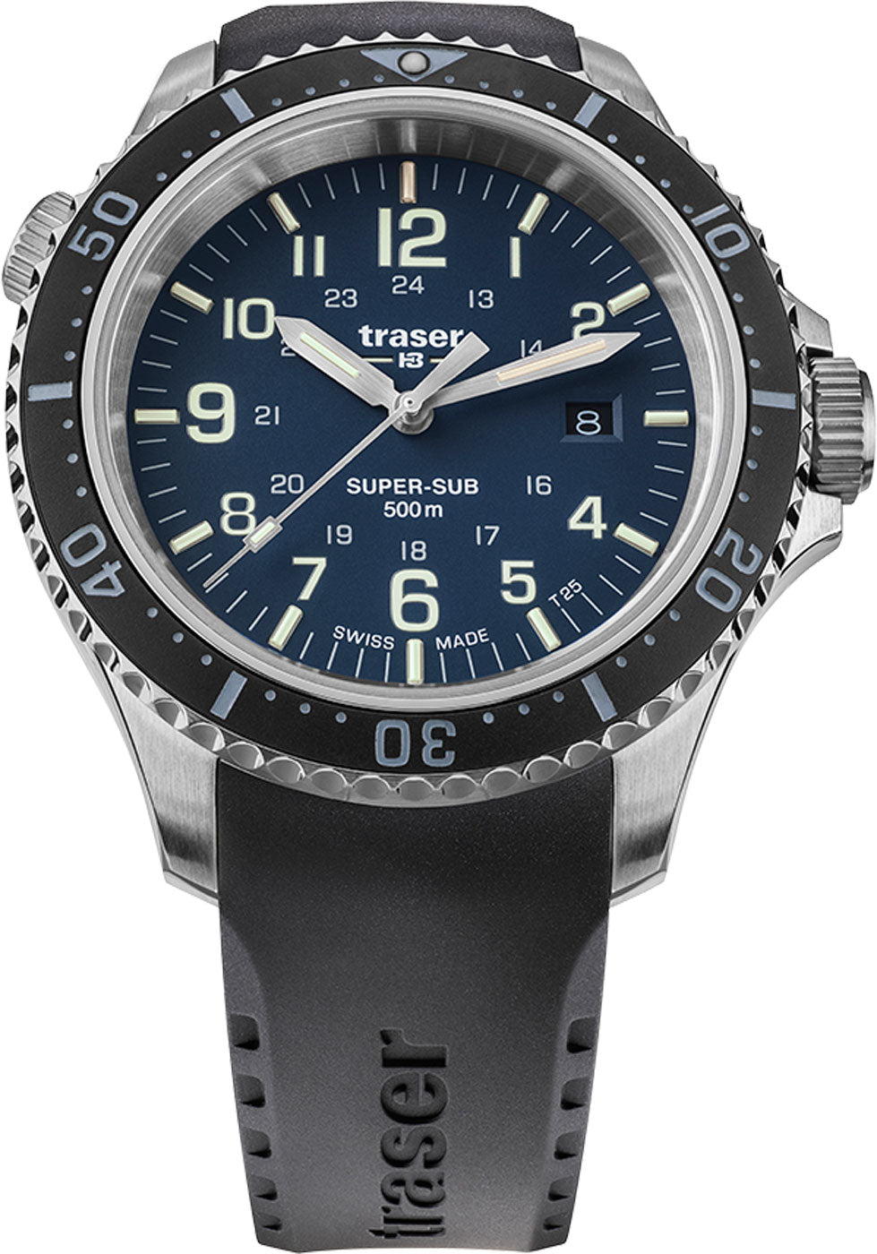 Traser P67 Diver 109374 Herren Uhr • Swiss Made Quarz • Trigalight