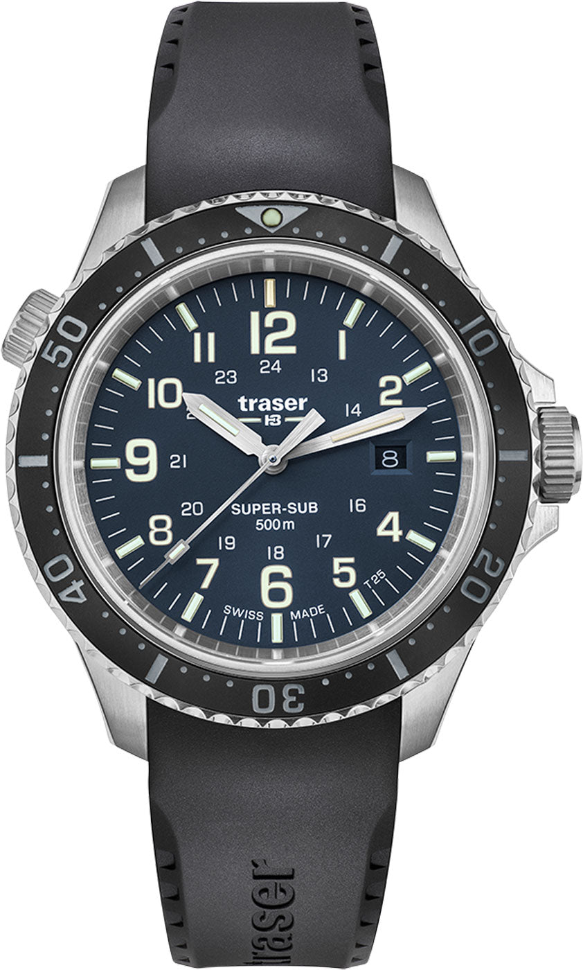 Traser P67 Diver 109374 Herren Uhr • Swiss Made Quarz • Trigalight