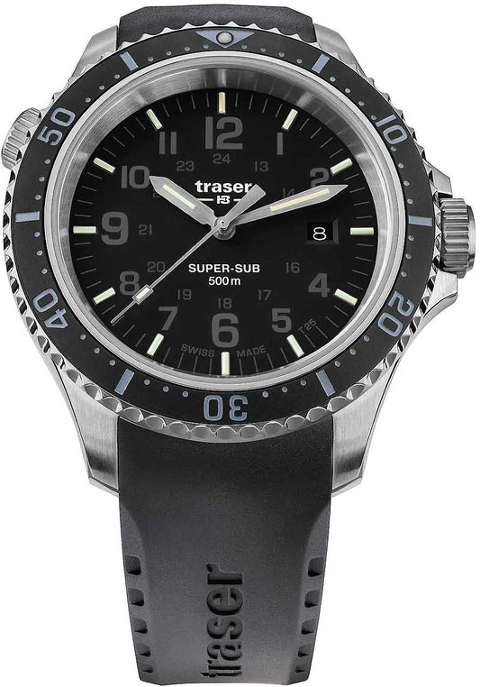 Traser P67 Diver 109377 Herren Uhr • trigalight Technologie • 50 Bar Wasserdicht