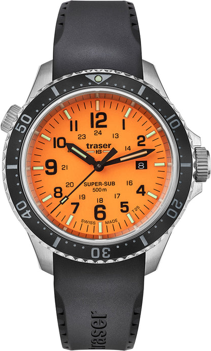 Traser P67 Diver 109380 Herren Uhr • trigalight® • 50 Bar Wasserdicht