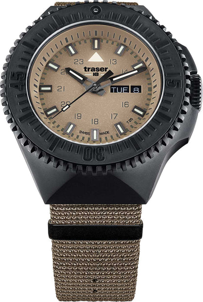 Traser P69 Black Stealth 109860 Herrenuhr • Trigalight H3 • Swiss Made
