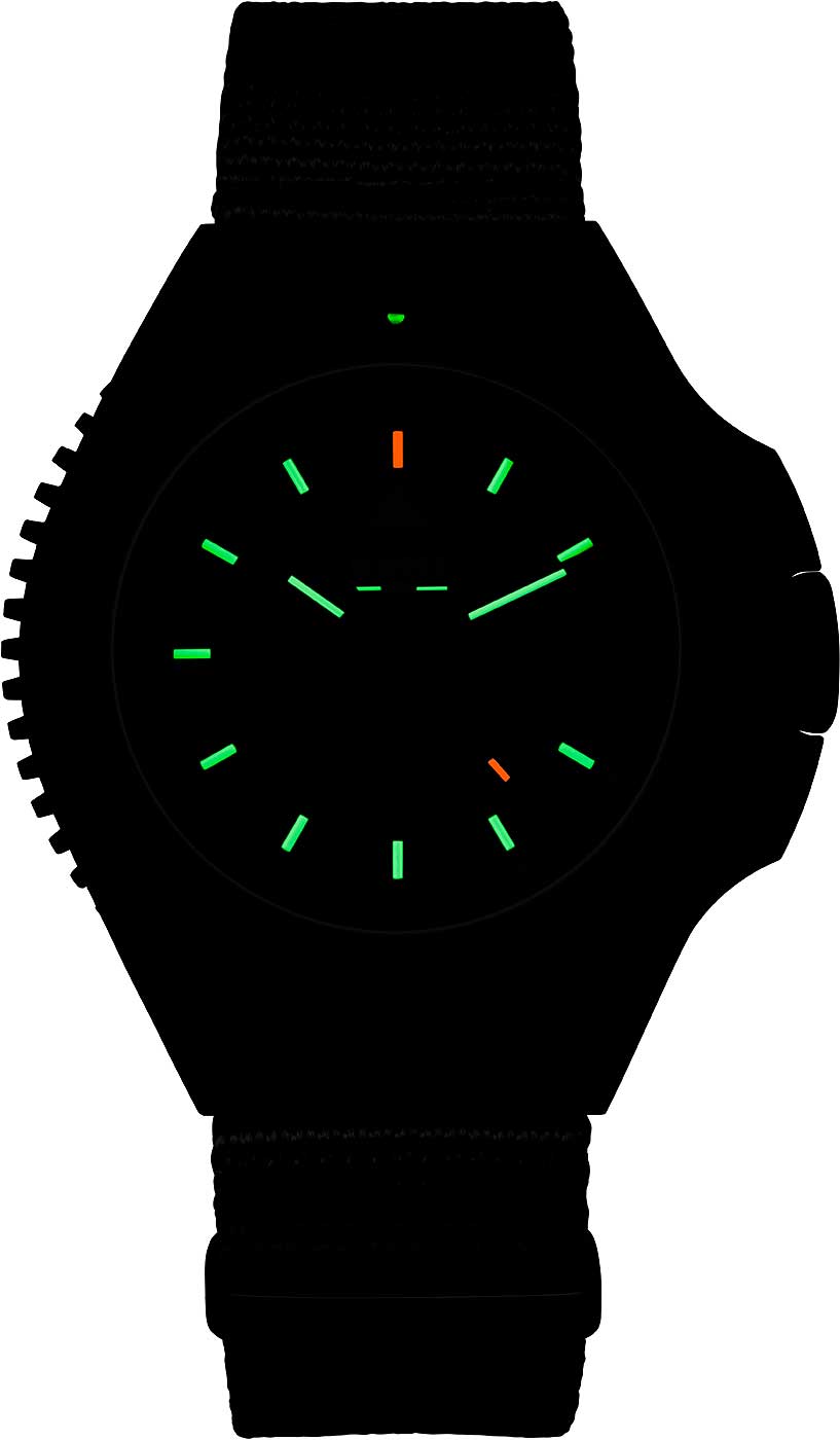 Traser P69 Black Stealth 109860 Herrenuhr • Trigalight H3 • Swiss Made