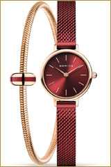 Bering Classic 11022-363 Women's Watch • Sapphire Crystal • Milanese