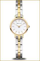 Bering Classic 11022-714 Women's Watch • Scratch-resistant sapphire crystal • Elegant two-tone design