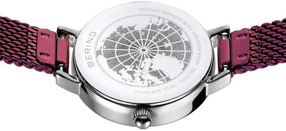 Bering Classic 11022-909 Damenuhr • Kratzfestes Saphirglas • Feines Milanaise-Armband