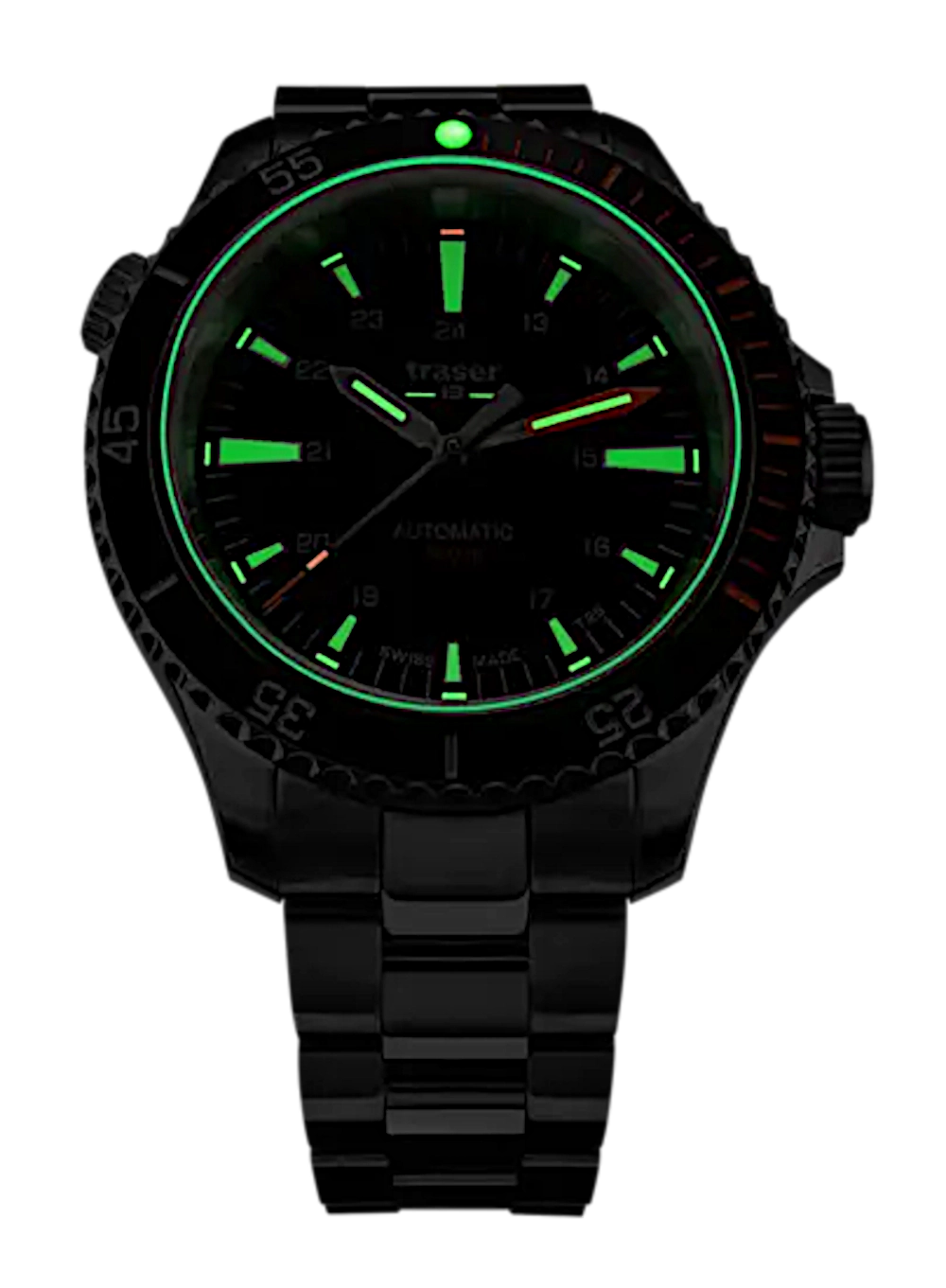 Traser P67 Diver Automatic 110321 Herrenuhr • Trigalight • 50 bar