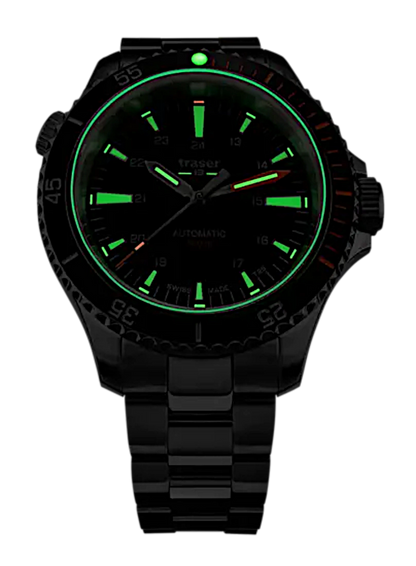 Traser P67 Diver Automatic 110321 Herrenuhr • Trigalight • 50 bar