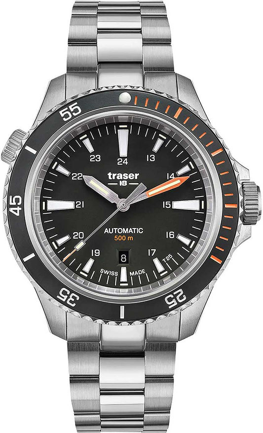 Traser P67 Diver Automatic Black 110324 Herren Uhr • Swiss Made Automatikwerk • trigalight Technologie