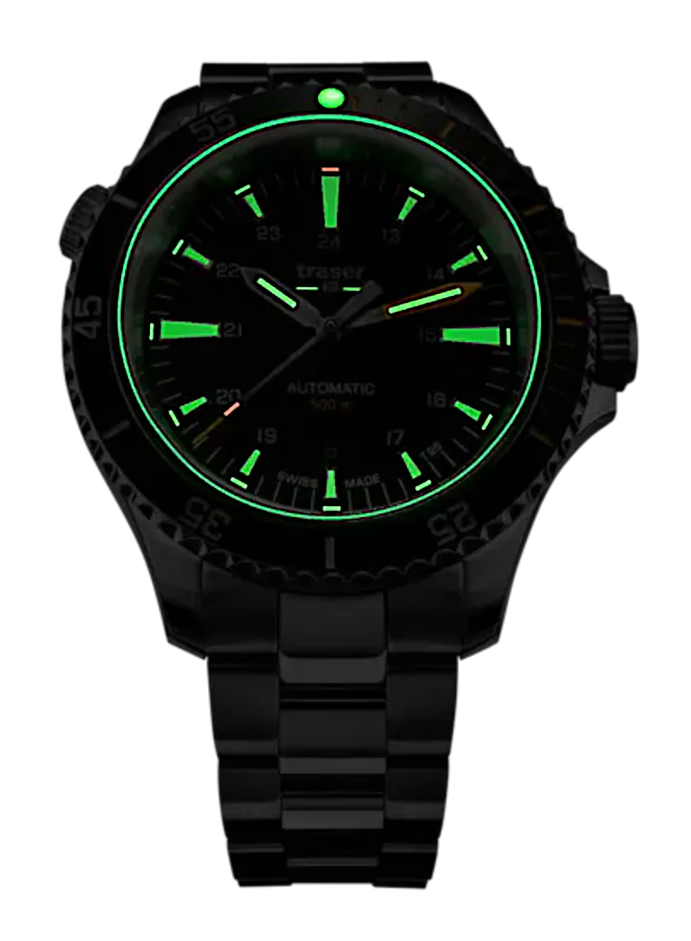 Traser P67 Diver Automatic 110325 Herrenuhr • Trigalight • Swiss Made