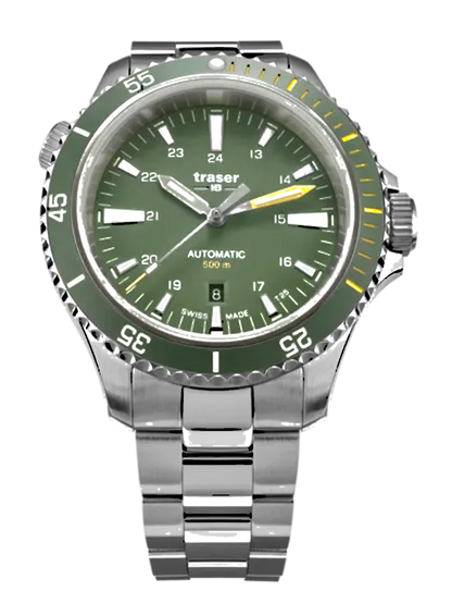 Traser P67 Diver Automatic 110325 Herrenuhr • Trigalight • Swiss Made