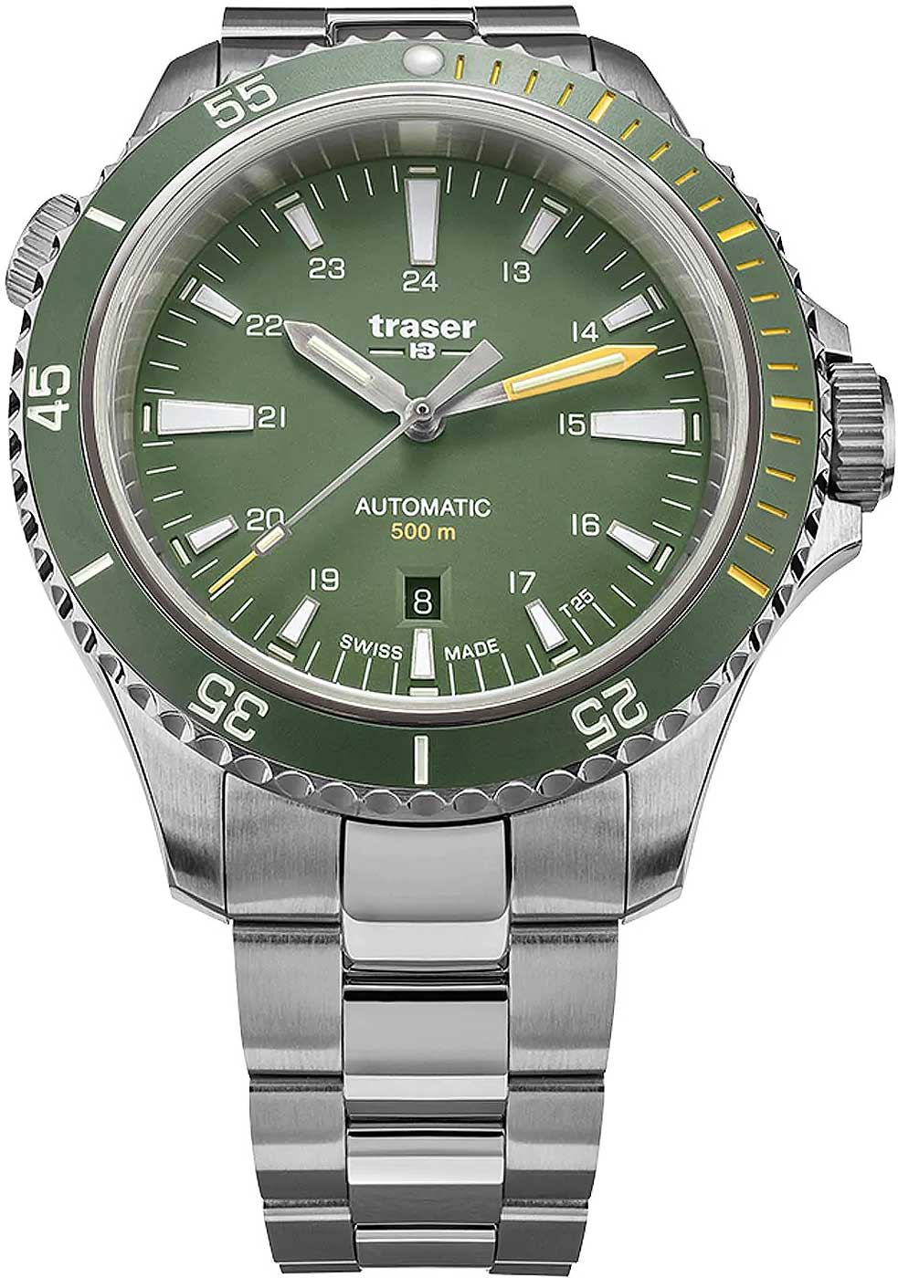 Traser P67 Diver Automatic 110328 Herrenuhr • H3-Tritium • Swiss Made