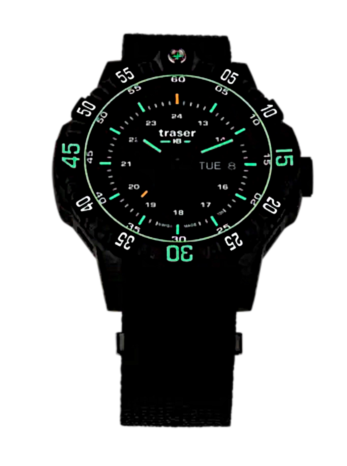Traser P99 Q Tactical Black 110722 Herrenuhr • Trigalight • Swiss Made