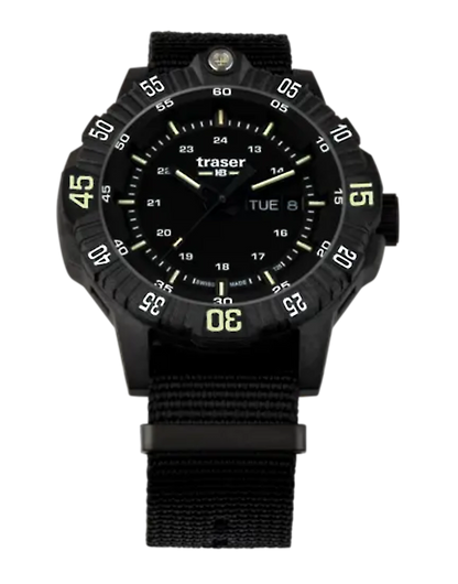 Traser P99 Q Tactical Black 110722 Herrenuhr • Trigalight • Swiss Made