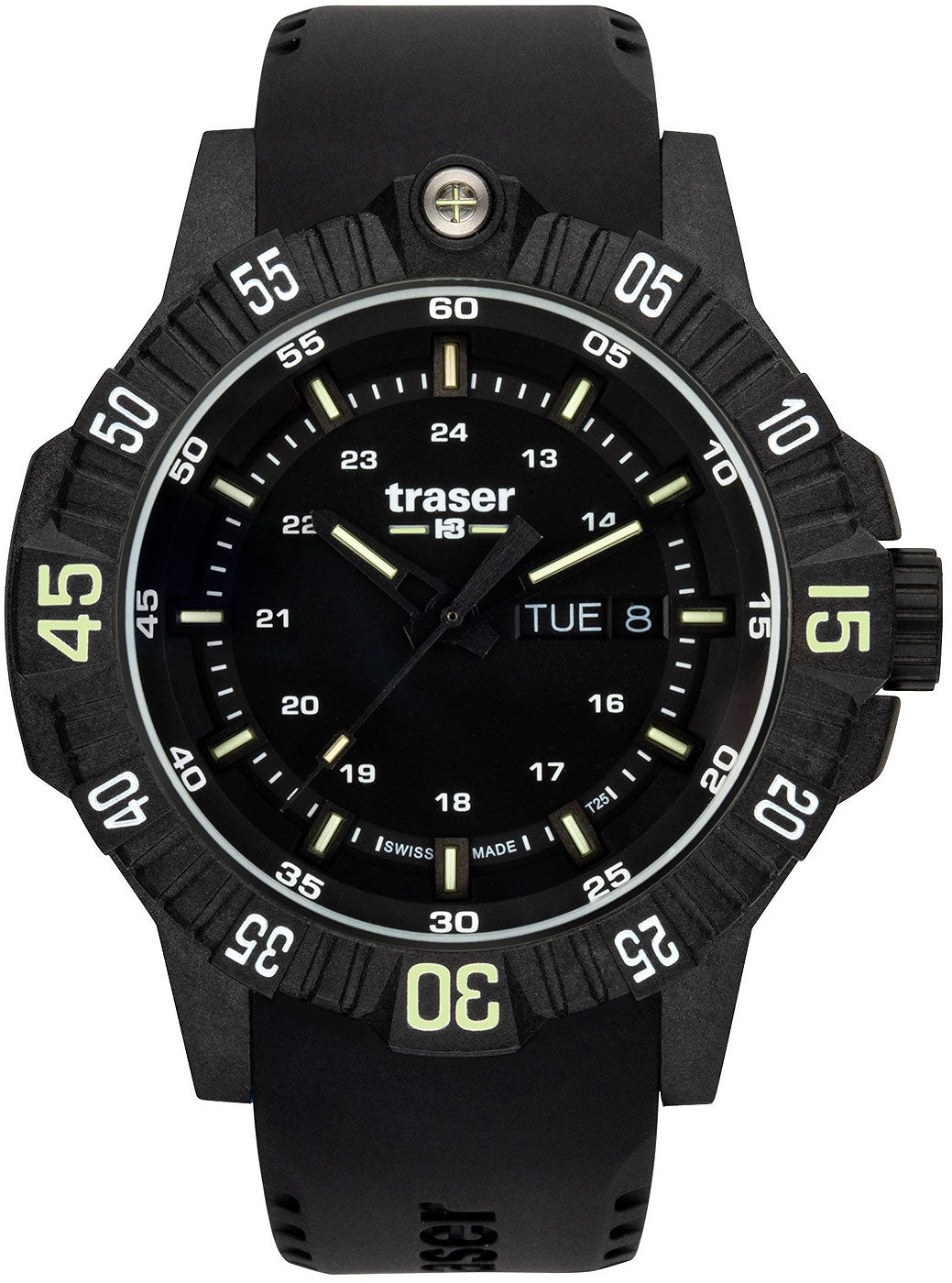 Traser P99 Q Tactical 110723 Men's Watch • Swiss Quartz Movement • trigalight Technology