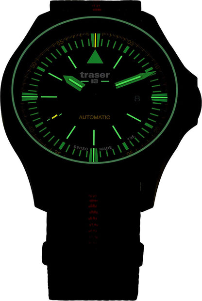 Traser P67 Officer Pro Automatic 110757 Men's Watch • Swiss Made Automatic • Trigalight