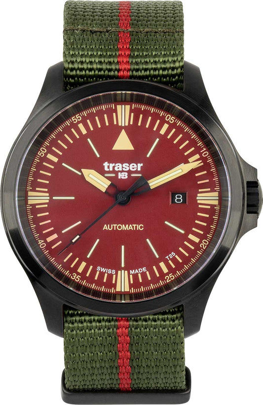 Traser P67 Officer Pro Automatic 110757 Herren Uhr • Swiss Made Automatik • Trigalight