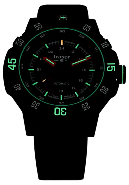 Traser P99 110961 Herrenuhr • Trigalight • Swiss Made