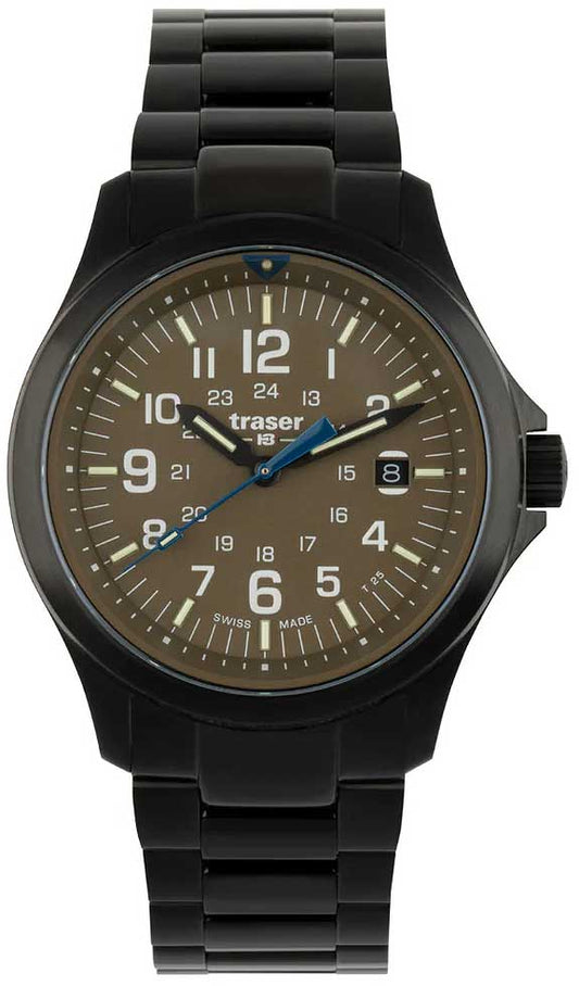 Traser P67 Officer Pro 111076 Herren Uhr • trigalight Technologie • Schweizer Quarzwerk