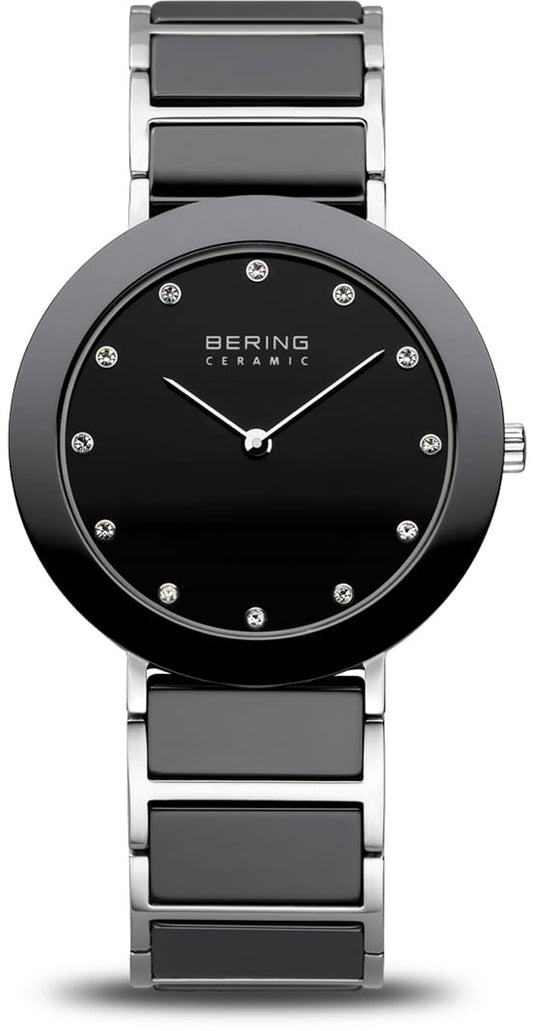 Bering Ceramic 11435-749 Women's Watch • Scratch-resistant sapphire crystal • High-tech ceramic