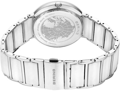 Bering Ceramic 11435-754 Damenuhr • Kratzfestes Saphirglas • High-Tech Keramik