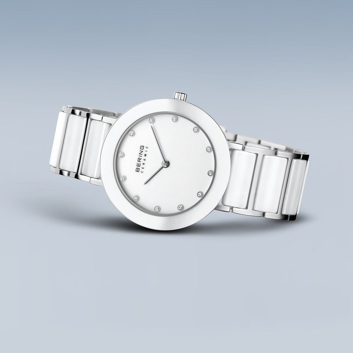 Bering Ceramic 30434-754 Damenuhr • Kratzfestes Saphirglas • High-Tech Keramik