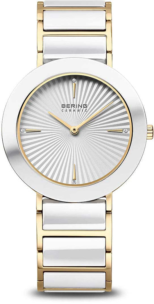 Bering Ceramic 11435-758 Women's Watch • Scratch-Resistant Sapphire Crystal • High-Tech Ceramic