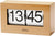 AMS Tischuhr 12x21x7 cm Holz • Präzises Quarzuhrwerk • Massives Buchenholz
