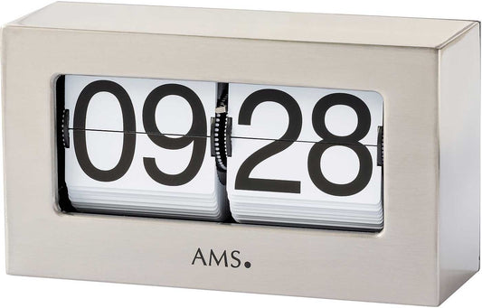 AMS Wanduhr • Präzises Quarzwerk • Zeitloses Design