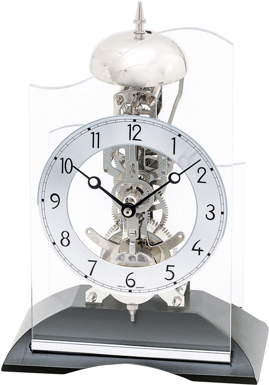 AMS Table Clock 25x18x11 cm Wood • Mechanical Chime • Elegant Design