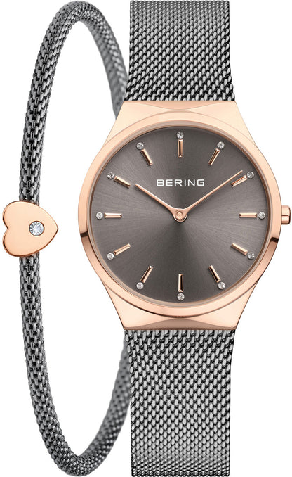 Bering Classic 12131-369-GWP Ladies' Watch • Scratch-resistant sapphire crystal • Fine Milanese strap
