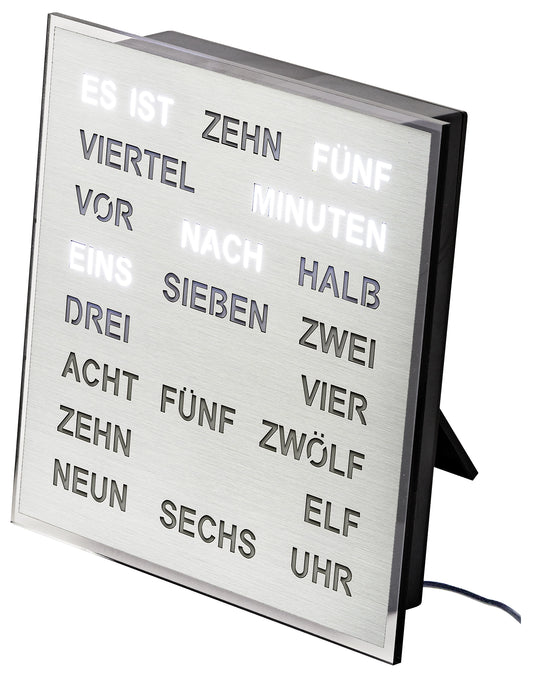 AMS Tisch- und Wanduhr 1242 - Kunststoffgehäuse