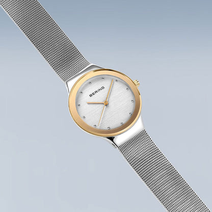 Bering Classic 12934-010 Ladies' Watch • Scratch-Resistant Sapphire Crystal • Fine Milanese Strap