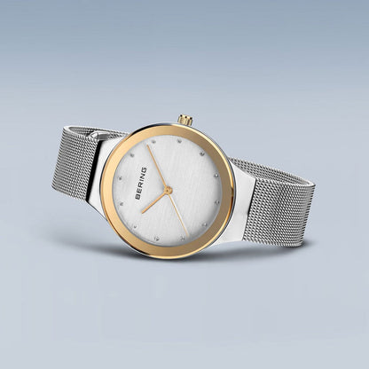 Bering Classic 12934-010 Ladies' Watch • Scratch-Resistant Sapphire Crystal • Fine Milanese Strap