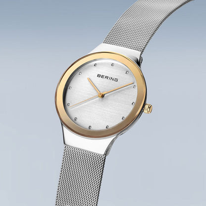 Bering Classic 12934-010 Ladies' Watch • Scratch-Resistant Sapphire Crystal • Fine Milanese Strap