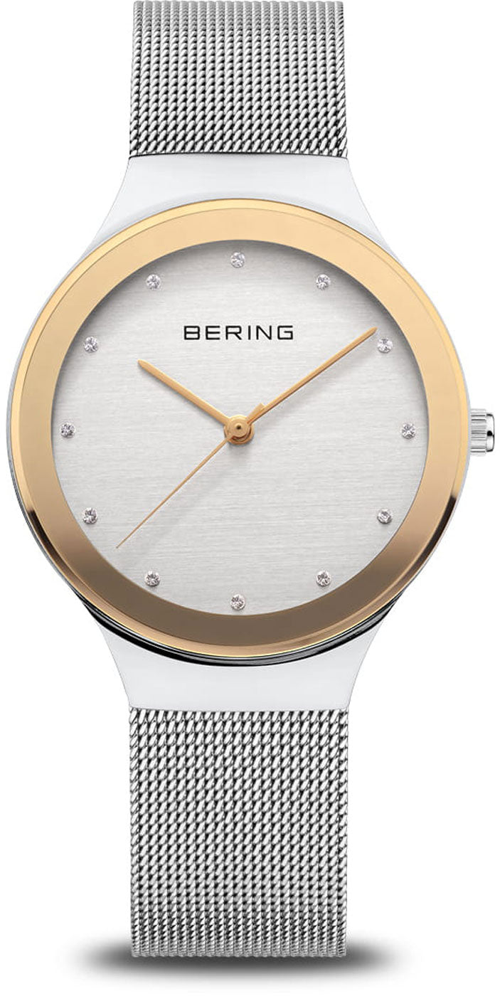 Bering Classic 12934-010 Ladies' Watch • Scratch-Resistant Sapphire Crystal • Fine Milanese Strap